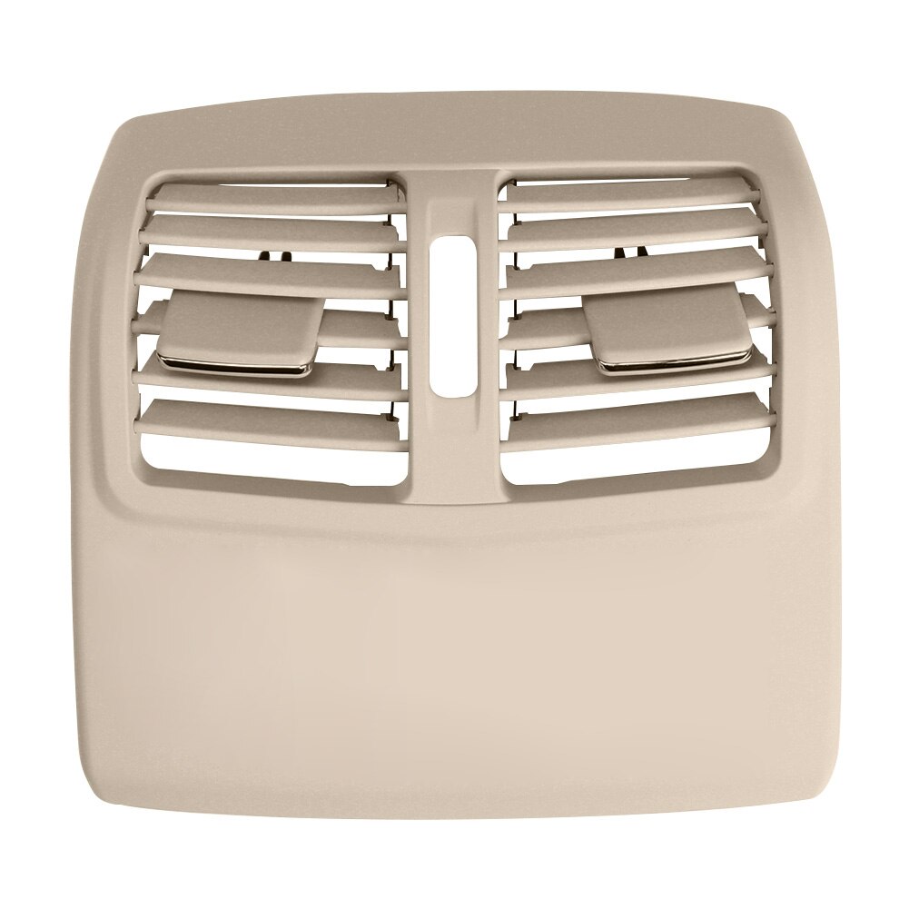 Couvercle de Grille de Grille d'aération de sortie d'air frais de Console centrale arrière pour Mercedes Benz classe E W212 ivoire gris Beige Camel Bla: Beige