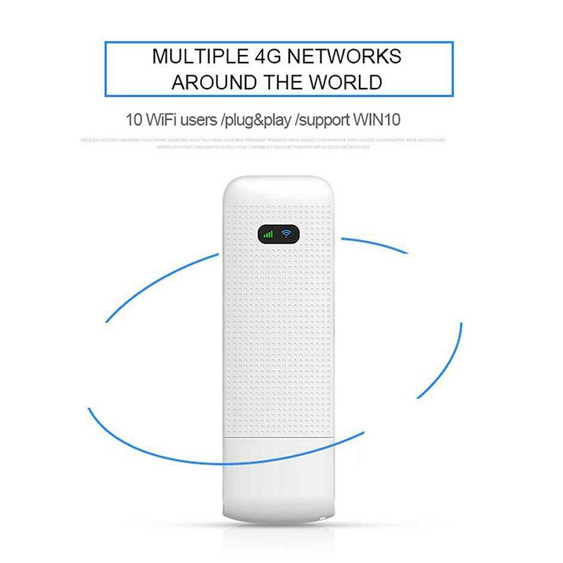 4G LTE Router MiFi 150Mbps WIFI Wireless Router USB Modem mit SIM Karte Slot für iPhone Smartphone iPad PC Laptop