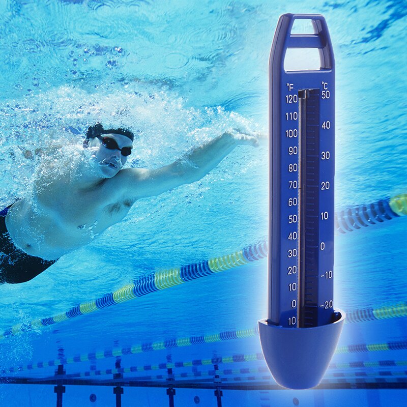 -20 ~ 120 ℉ &  -30 ~ 50 ℃ swimmingpool spabad karbad temperatur termometer blå gxmb