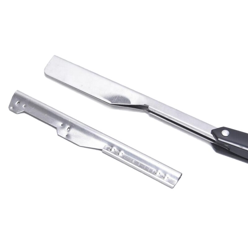 Manual Shaver Straight Edge Stainless Steel Sharp Barber Razor Folding Shaving Shave with Blade Straight Razor Tool