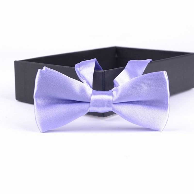 Klassische freundlicher Bowtie Jungen Grils Baby freundlicher Fliege fest Farbe Minze Grün verrotten Schwarz Weiß Grün Schmetterling Gravata: hell Violett