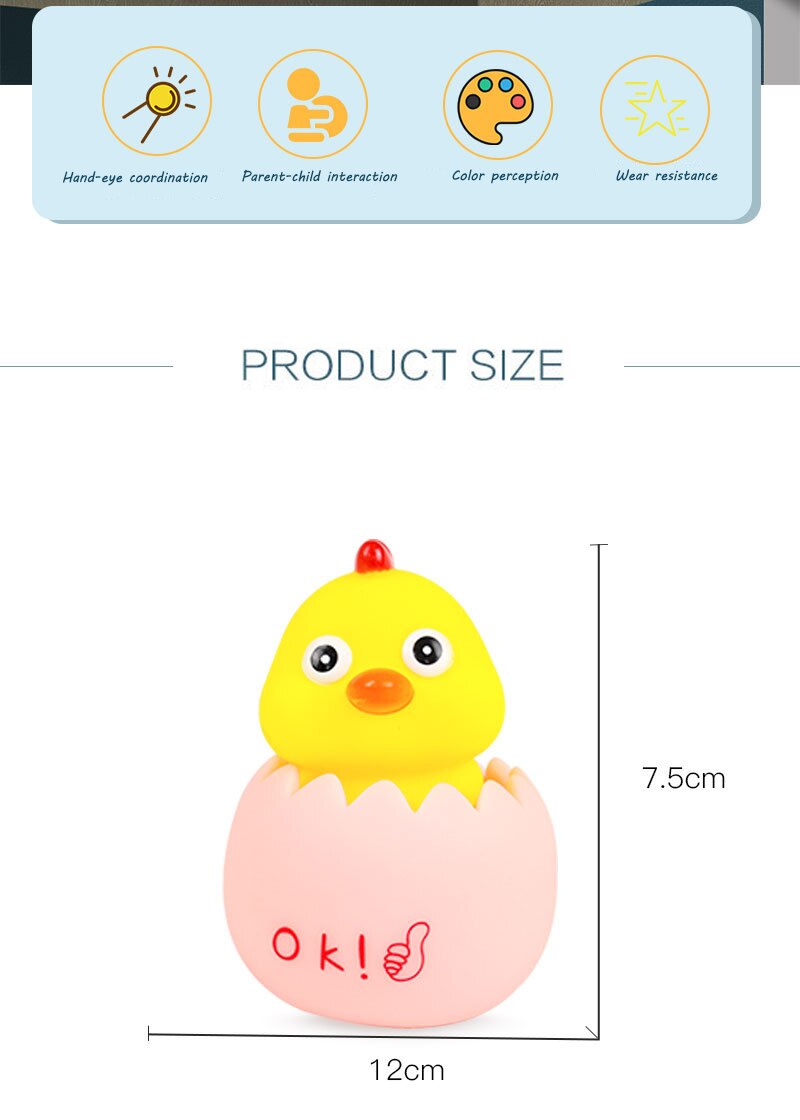 freundlicher Spielzeug Schrumpfen Kopf Eierschale Phonation KüKen PVC Emaille Weiche entlüften Trickserei Ebene Modell Spielzeug