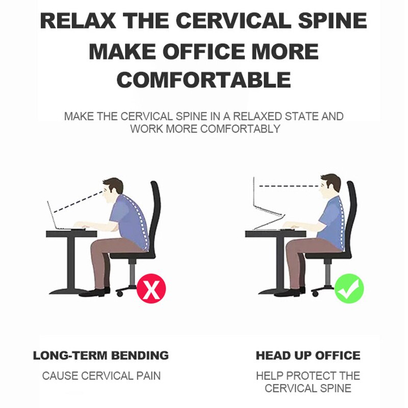 Portable Laptop Stand Desktop Support Raise Bracket Heat Dissipation Folding Storage Base Lifter Computer Stand Botebook Holder