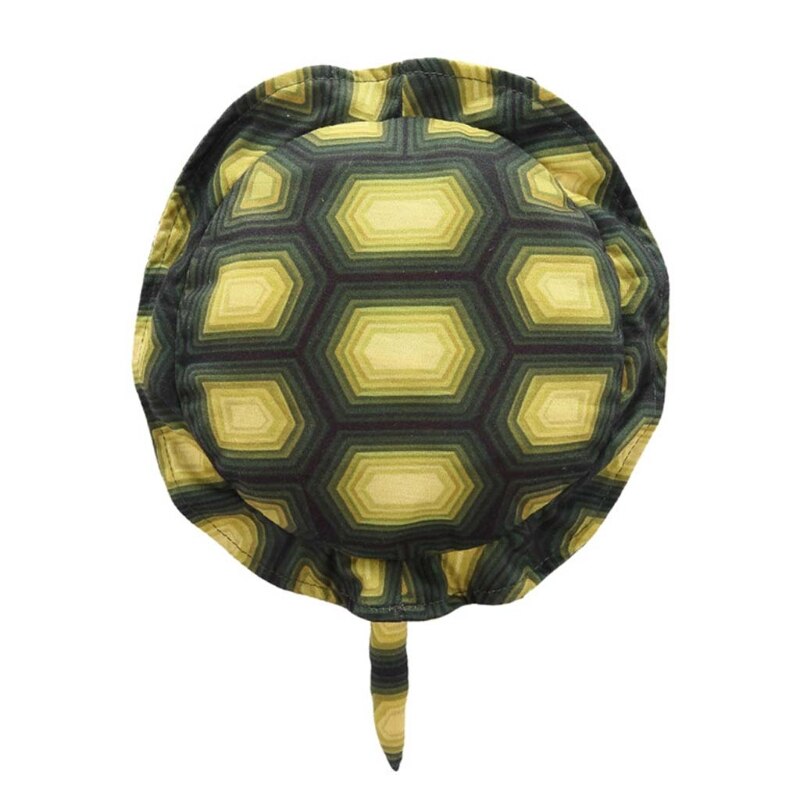Cute Simulation Green Tortoise Pet Costume with Tiny Tail Halloween Cosplay Chucky Doll Clothes Festive Dress Up Funny