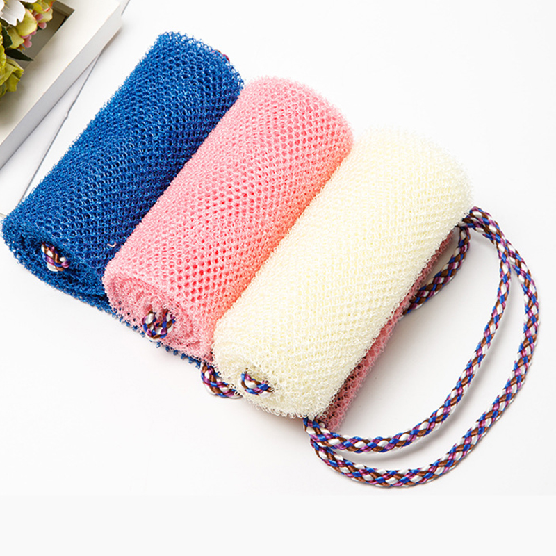 African Bath Sponge Net Fourdrinier Bath Sponge Exfoliating Body Back Shower Scrub For Smoother Skin Bath Towel