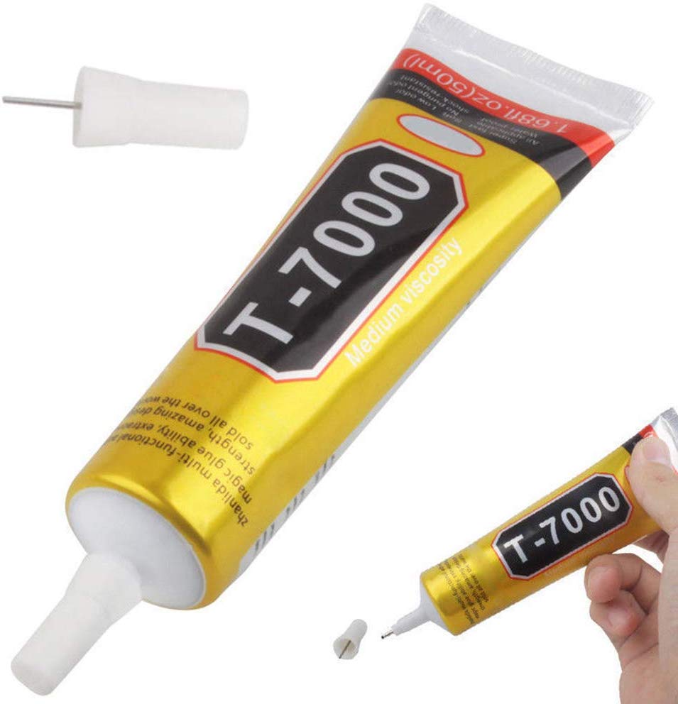 T7000 50 Ml Lijmen Multipurpose Lijmen Super Lijmen T-7000 Zwarte Vloeibare Epoxy Lijmen Voor Diy Ambachten Glas Telefoon Geval Metalen stof
