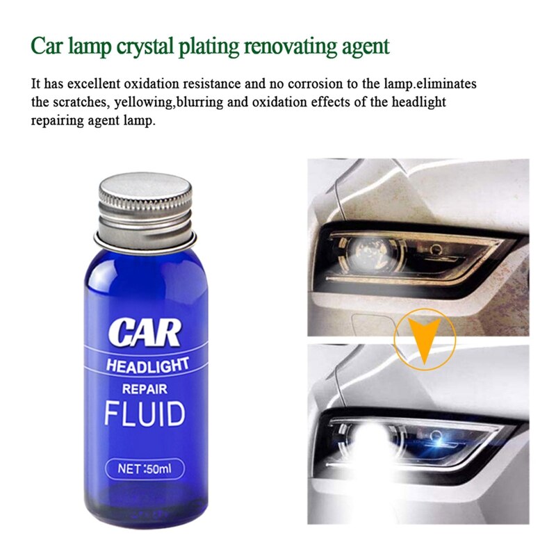 Auto Lamp Kristallen Plating Renovatie Oplossing Auto Koplamp Reparatie Renovatie Tool