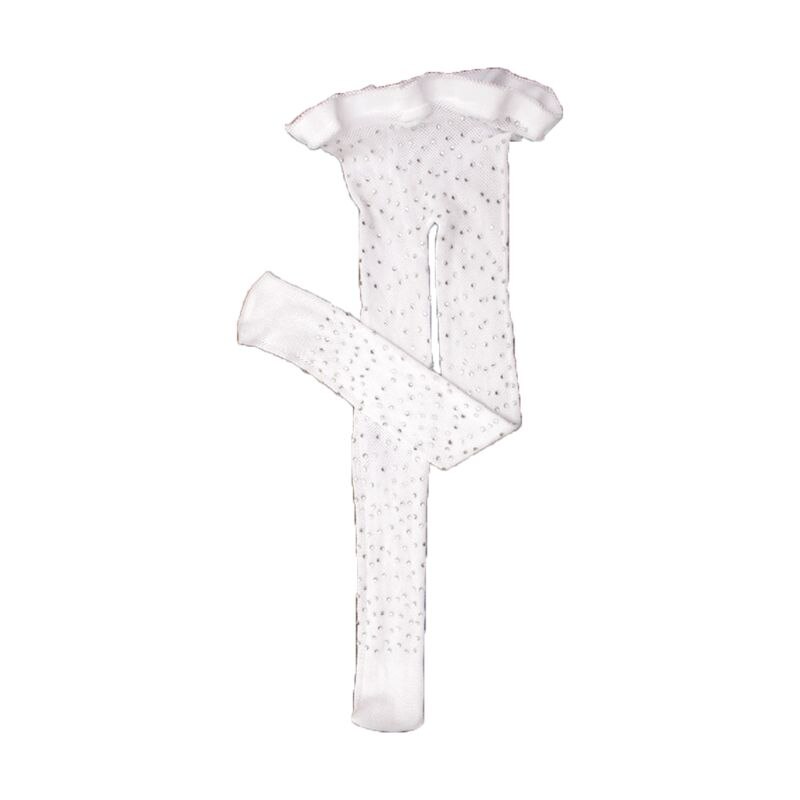 Kinderen Rhinestone Visnet Sokken Mode Meisjes Dieptepunt Sok Dunne Panty 40JC