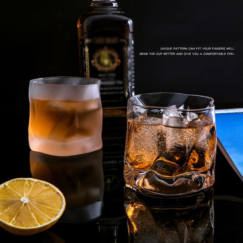 Kristal Whiskey Glas Onregelmatige Stemless Wijnglas Drinken Glazen Cup Voor Whiskey Wijn Vodka Bar Club Bier Wijn Glas