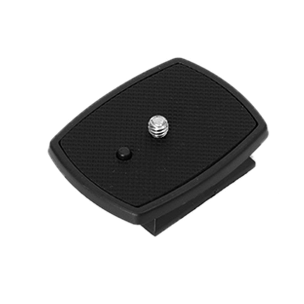 Tripod Quick Release Plate Camera Mount Head Screw Adapter Black