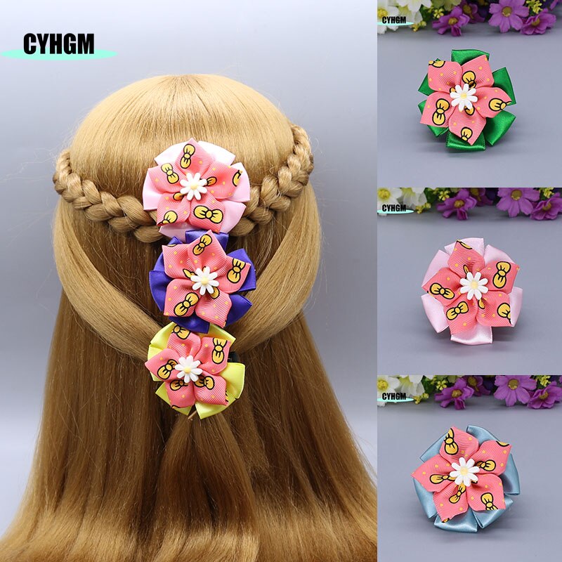 Pinzas para el pelo de cinta para niña, horquillas de seda a la , pasadores bonitos de spinki do wlosow, accesorios para el cabello hanfu, S06-11