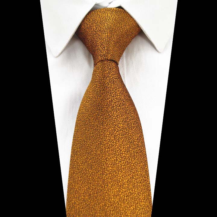 Ricnais 8cm Silk Formal Tie Red Green Solid Necktie For Mens Jacquard Gravata Suit Business Wedding Accessories Neck Tie: 11