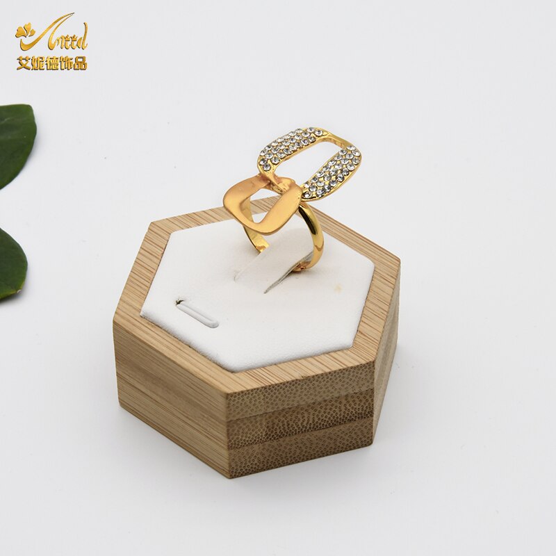 ANIID Jewelery Set Dubai 24K Bracelets For Women Bridal Jewelry Necklace Wedding Rings Earrings Torus Gold Plated Nigerian