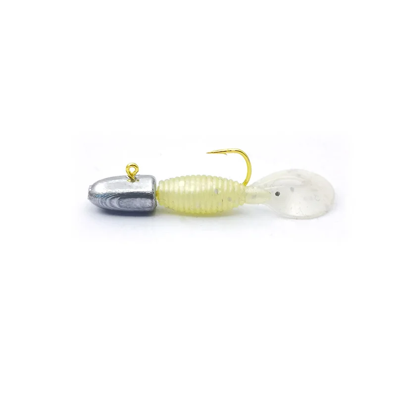 Ewolee Lot de 103 leurres de pêche artificiels colorés avec boîte et pince, matériel de pêche flottant en eau de surface pour bar, truite, bar, saumon