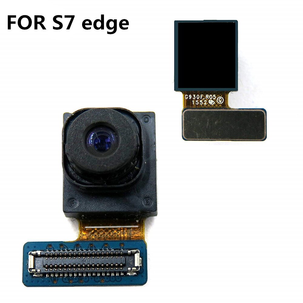 Przedni obiektyw aparatu do Samsung Galaxy S4 S5 S6 G920 S7 S8 S9 krawędzi S10 S20 S21 Plus G955F stoi mały aparat Flex Cable części