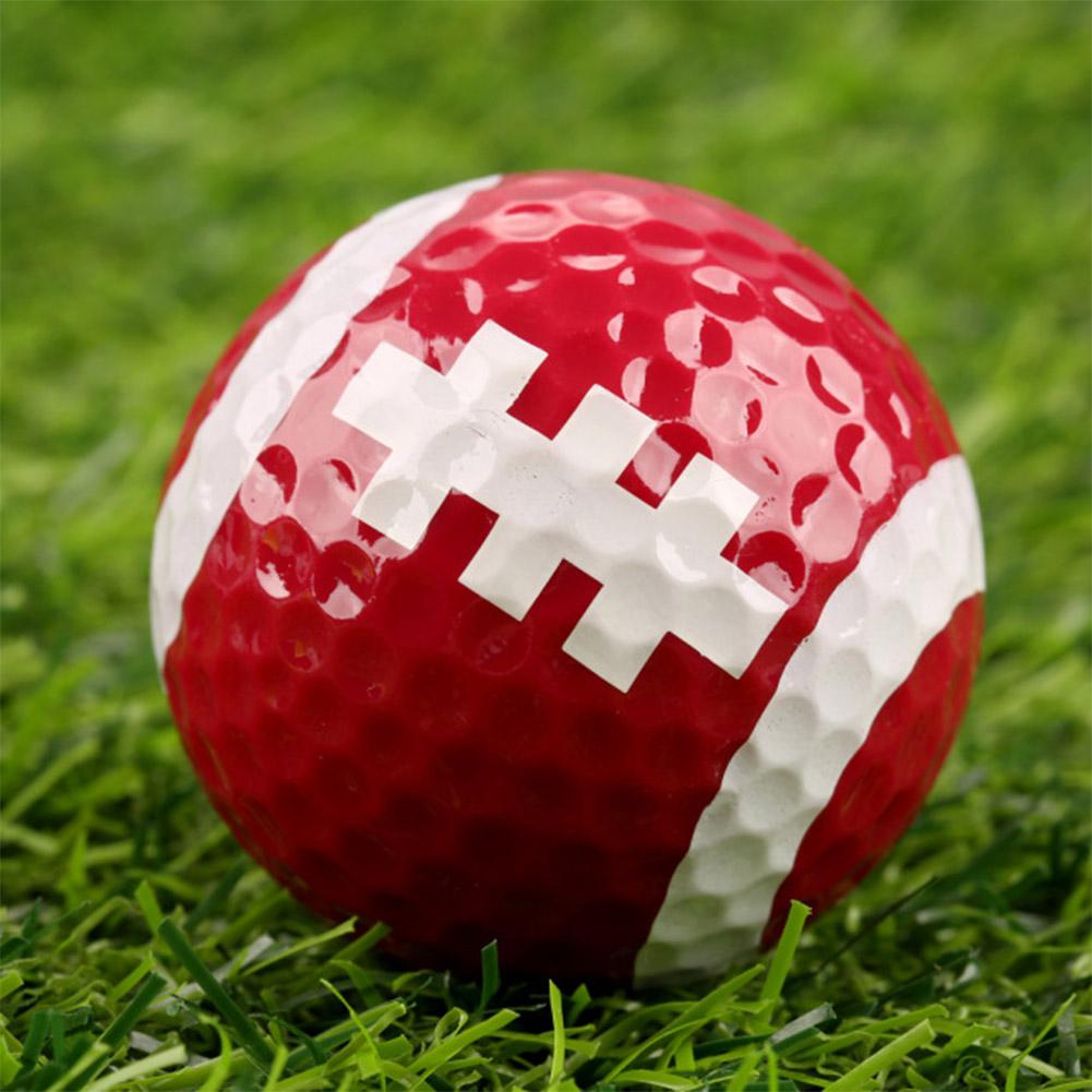 Balle de Golf créative pratique jeu de Golf similaire balles en caoutchouc Rugby Football billard balles de Golf accessoires: rugby