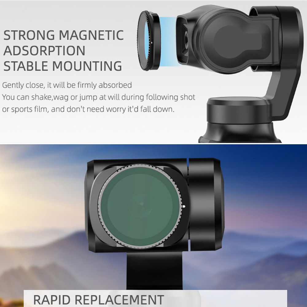 For FIMI Palm Gimbal Filter Neutral Density Polar Accessories ND/UV/CPL C-PL Filters Set For FI MI Palm