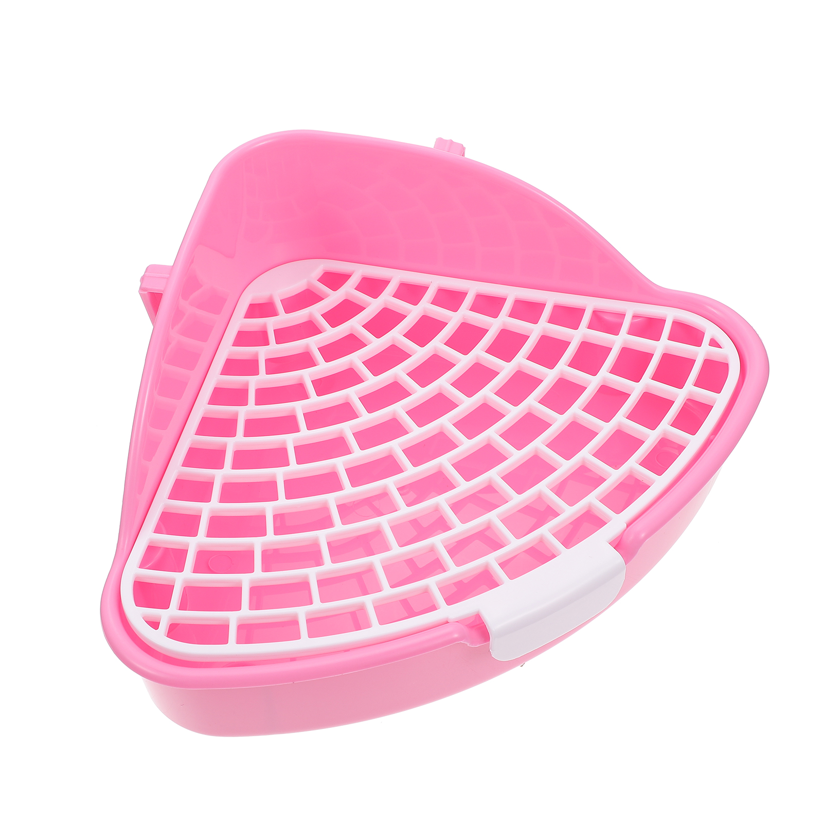 Rabbit Litter Box Plastic Small Animals Potty Corner Toilet Litter Container