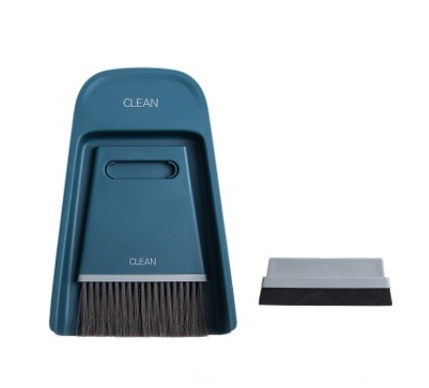 1pc coffee powder espresso machine maker work desk Bar counter cleaner tools set with replaceable brush head with dustpan WJ921