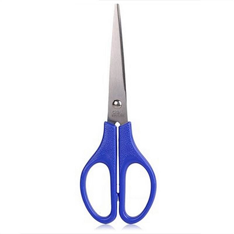 Deli 0603 Office Scissors 170mm(6.7") stainless scissors retail packing Good looking desk scissors