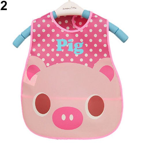 Pudococo schattige babyjongens en meisjes, kinderslabbetjes, waterdichte speekselhanddoek, cartoon slabbetje, voedingsbandana, babyverzorgingstools, slabbetjes met dierenafbeelding