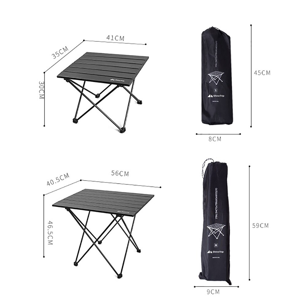 Outdoor Camping Folding Table Chairs Portable Ultra-light Aluminum Fishing Self-driving Picnic BBQ Multipurpose Seat