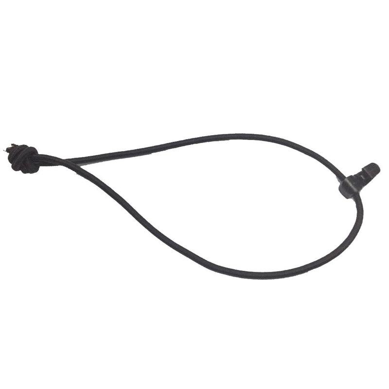 1 stk sort udendørs ekstern omsnøring af plastkrog ledningskrogværktøj elastisk rygsæk binder spænde dele bungee taske med reb  h1 r 7