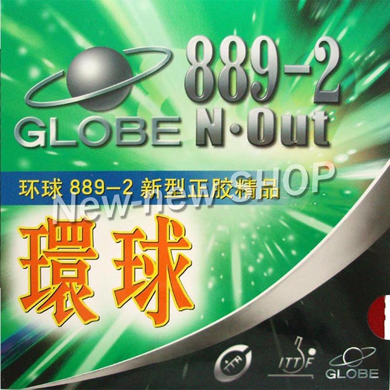 Globe 889-2 (889 II), tenis de mesa de puntos pequeños (PingPong), goma con esponja