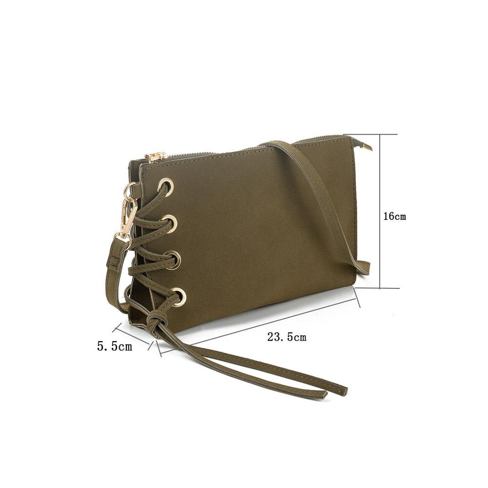 Miyahouse Effen Rits Envelop Clutch Bags Vrouwen Pu Lederen Taille Reizen Winkelen Verse Stijl Vrouwelijke Kleine Tas