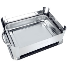 Stainless steel grilled fish dish charcoal alcohol dual-purpose grill