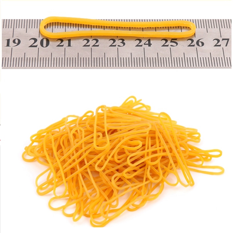 60mm rubber office stationery holder office supplies desk accessories rubber band packing binding Tie Elastic rod rubber bands