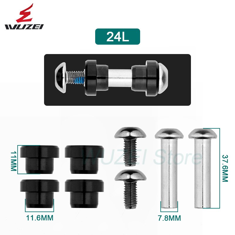 HLT Mountain Bike Shock Absorber Bushing 24L/52L/68L MTB Road Bicycle Rear Shock Absorber Bushings