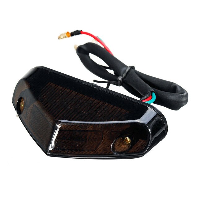 VrAre Motorrad Bremslicht - Universal 12V/24V, IP67 Wasserdicht, Rot