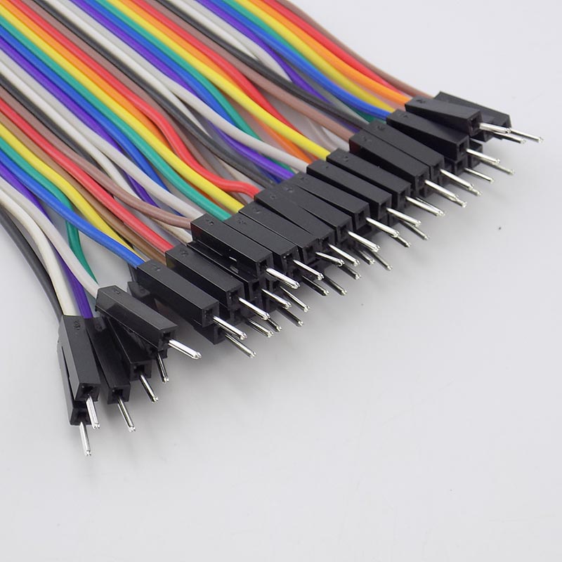 10Cm/20Cm/30Cm Jumper Wire Man Op Man, Vrouw Tot Vrouw Pin, man-vrouw 40PIN Jumper Broodplank Kabel Voor Diy Kit