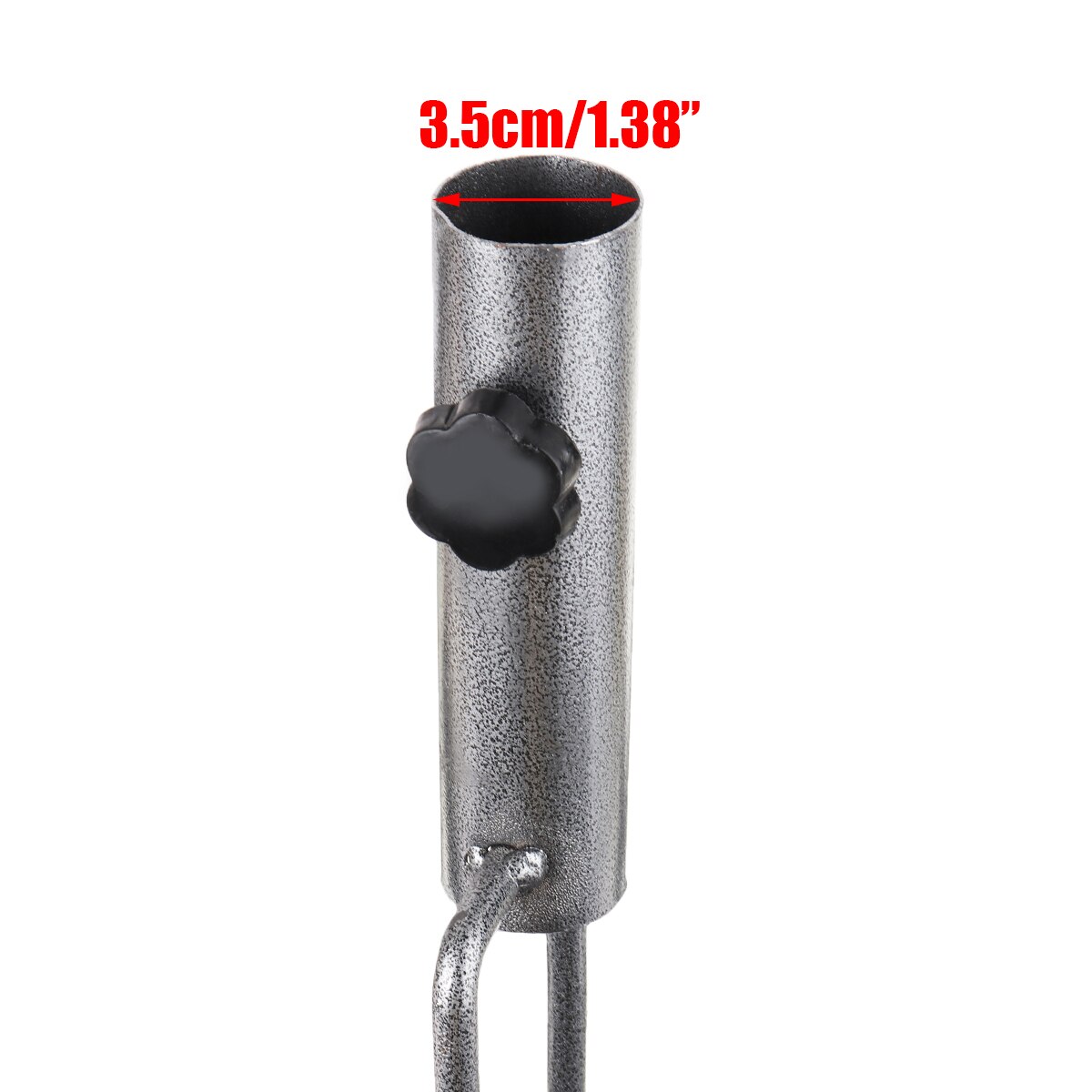 1PC Outdoor Zonnescherm Paraplu Houder Stand Parasol Houder Stand Metal Gazon Grond Insert Stabilisator