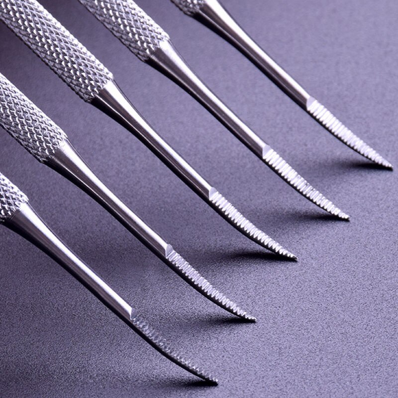 Stainless Toe Nail File Kits Prevent Ingrown Side Edges Chiropody Cleaning Tool Foot Rasps Nail Tools Nail Art & Tools Beauty
