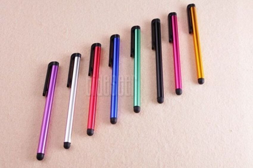 100pcs Capacitive Touch Screen Stylus Pen 7.0 Suit For iPad Air Mini for iPhone Xiaomi Samsung Universal Tablet PC Phone Pencil