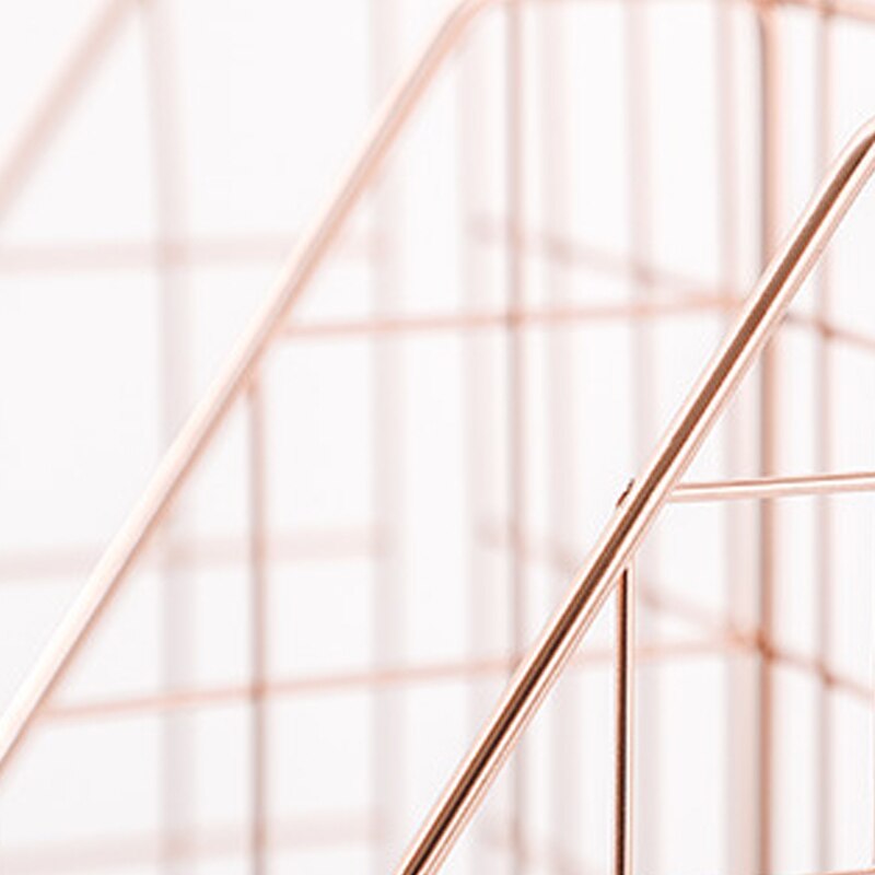 Desk Organizer Bedroom Stationery Home Office Mesh Book Shelf File Holder azine Rack Management