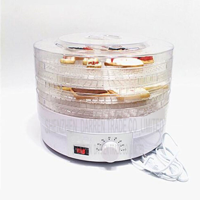 Plug Food Dehydrator Fruit Vegetable Herb Meat Drying Machine Snacks Food Dryer Fruit dehydrator with 5 trays