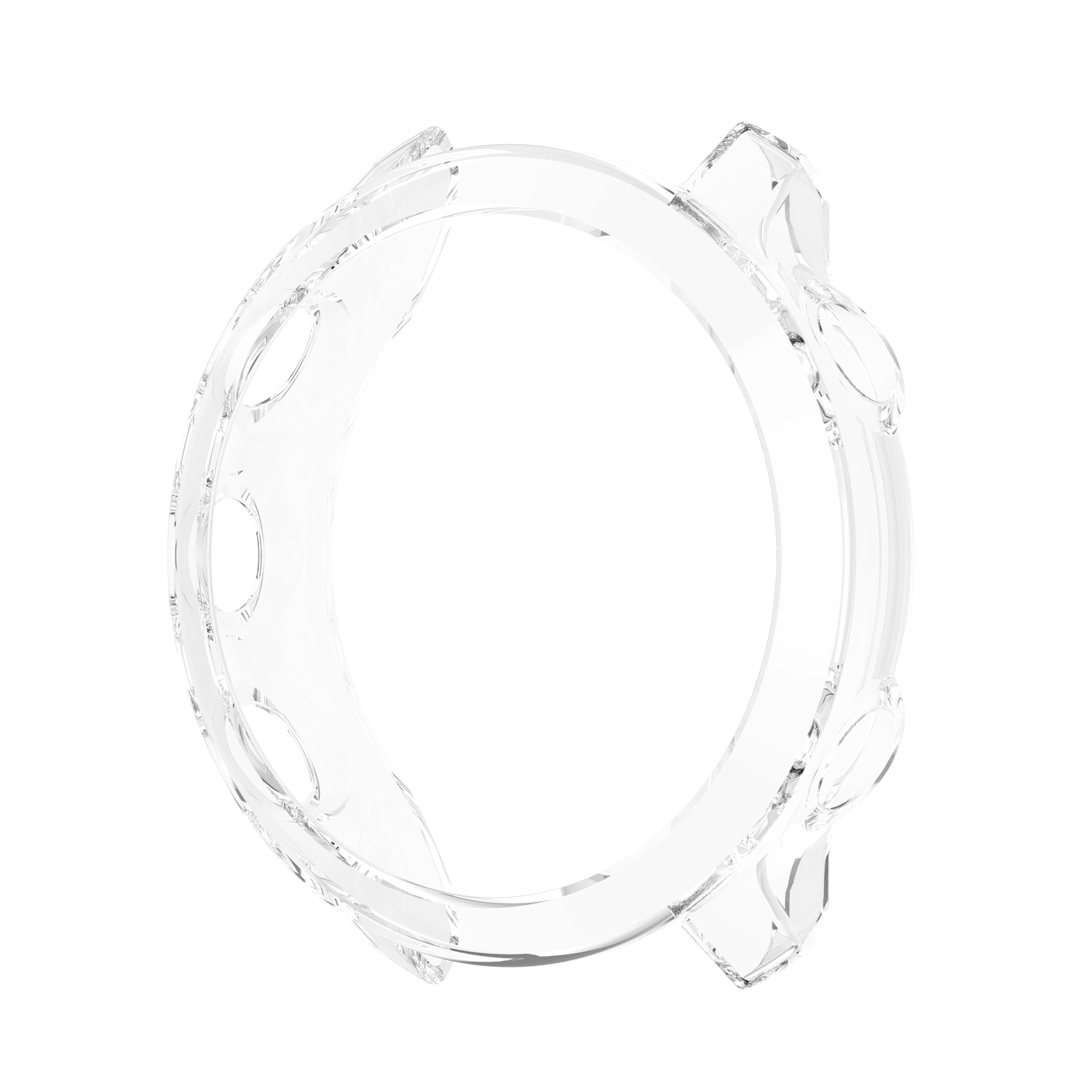 Pokrowiec ochronny z TPU do Garmin Forerunner 55 158 Obudowy na zegarki Obudowa ochronna Akcesoria do ramy: WHITE