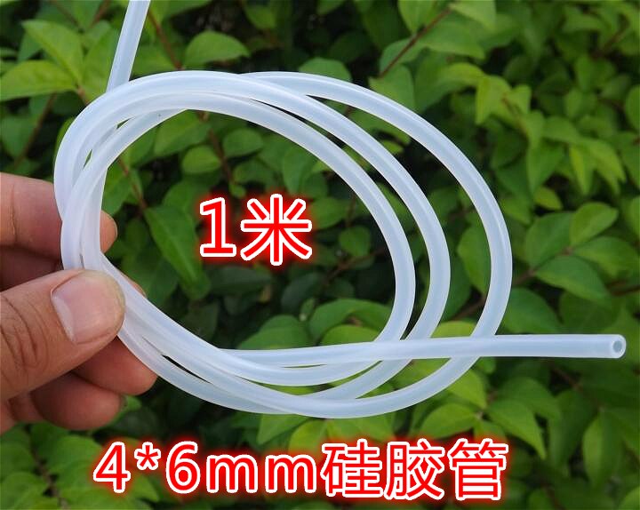 1m 2*4mm 3*5mm 4*6mm silicone tube miniature trachea