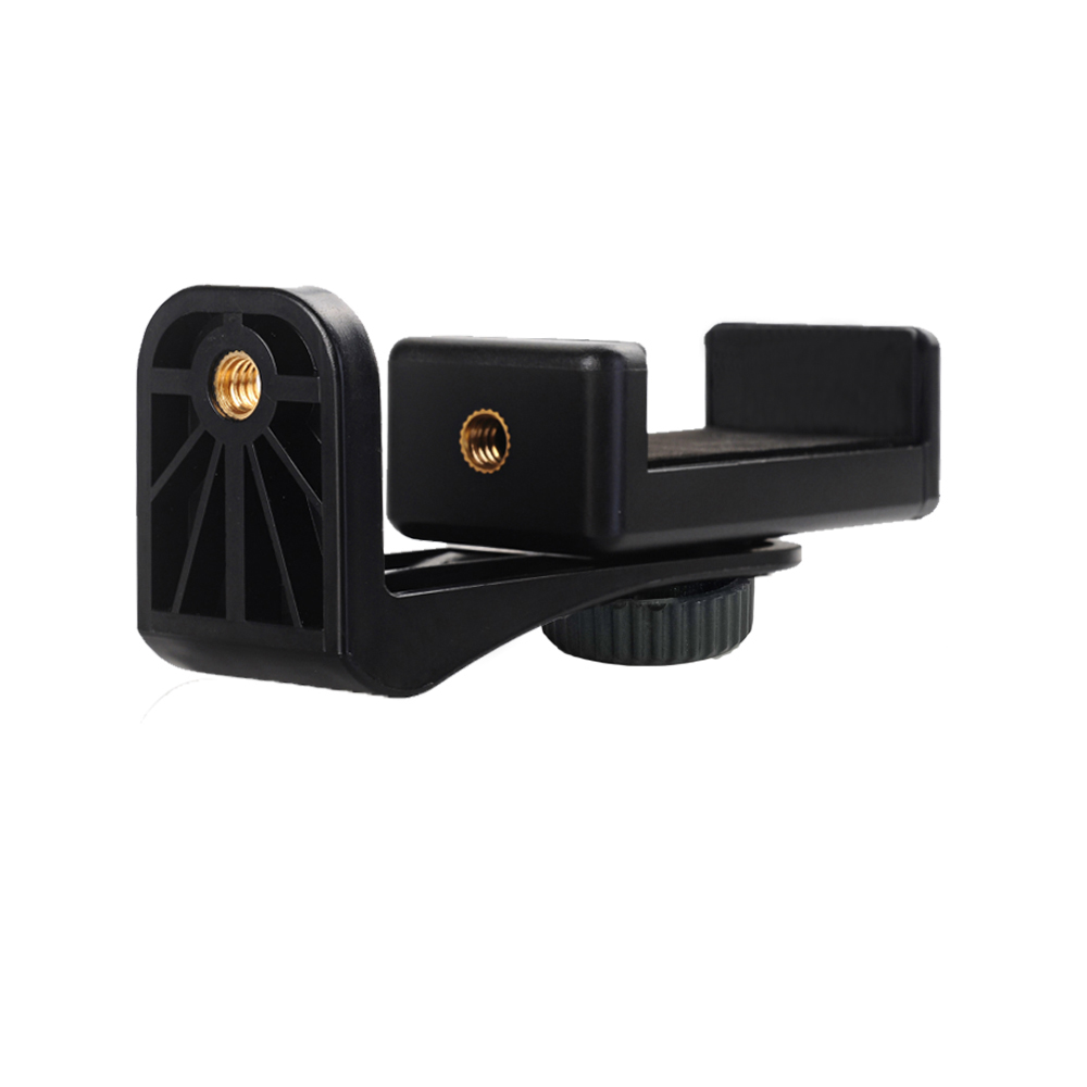 Universal Phone Tripod Mount Adapter Cell Phone Clipper Holder Vertical 360 Tripod Stand