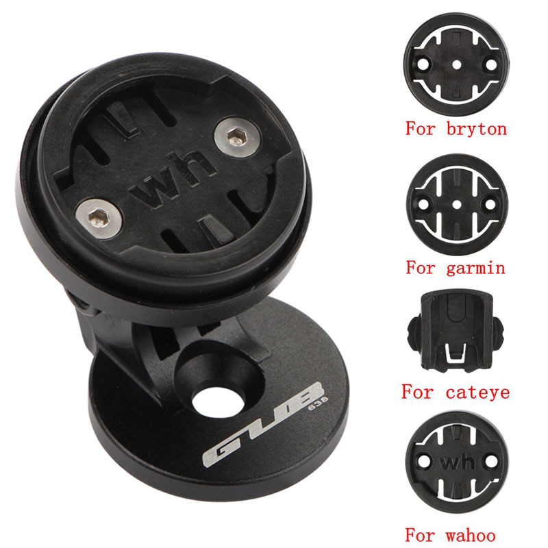 Bicycle Computer mount For Garmin Bryton Cateye Wahoo Cycling Computer Adjustable Bike Stem Top Cap Mount Holder with 4 Adapters