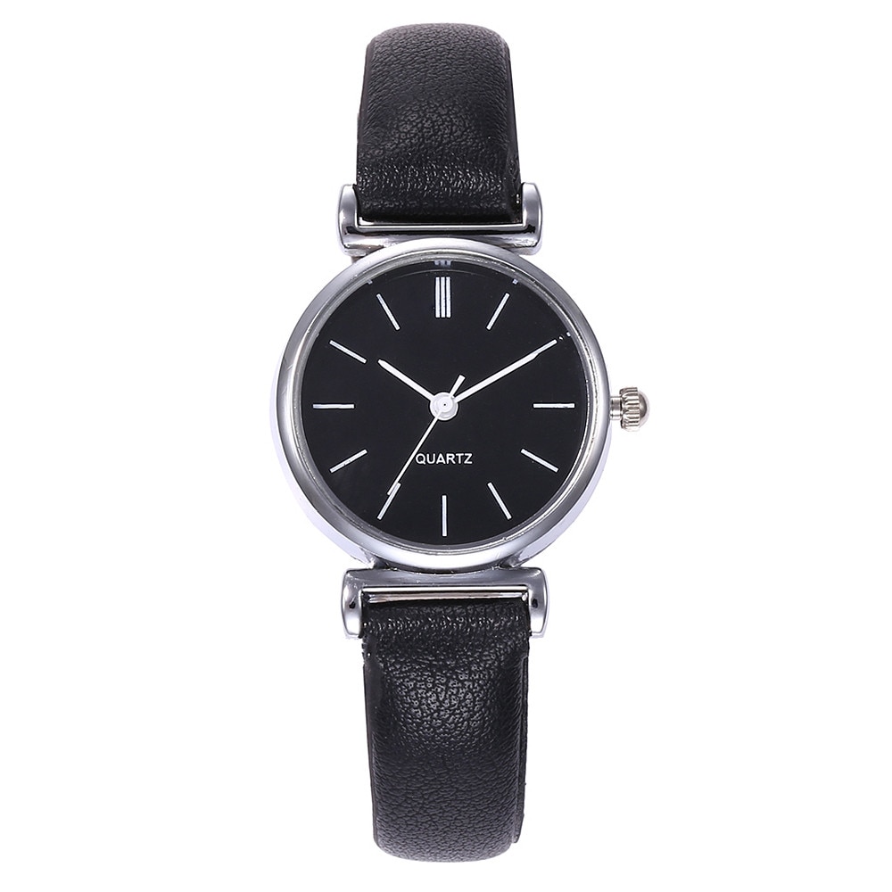 Relogio Feminino vansvar Watch Women Casual Quartz Leather Band Newv Strap WristWatch Small Dial Saat Reloj Mujer