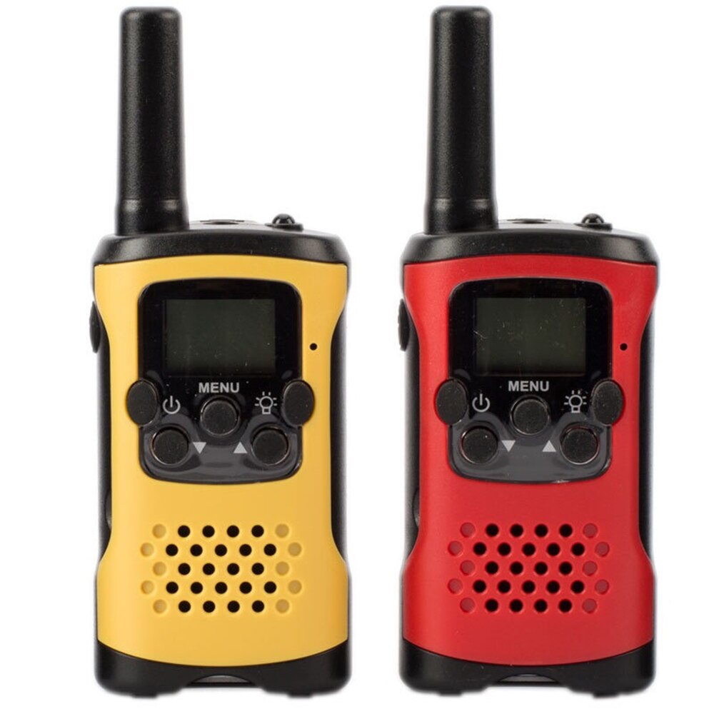 2 pcs Kids Walkie Talkies Bereik tot 6 km 8/22CH FRS/GMRS Mini Twee Manier Radio speelgoed Walkie Talkie Kinderen Intercom