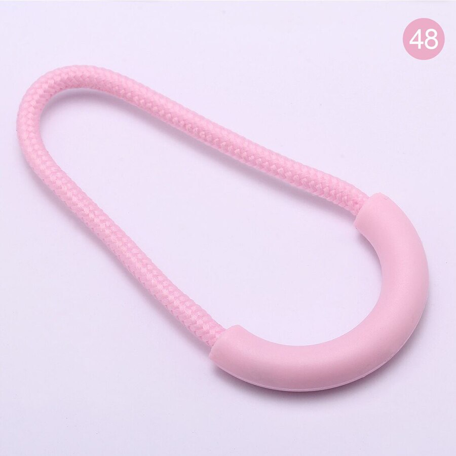 Tirette en forme de U 10 pièces/paquet | Corde à fermeture éclair, couleur mixte pour accessoires d'habillement