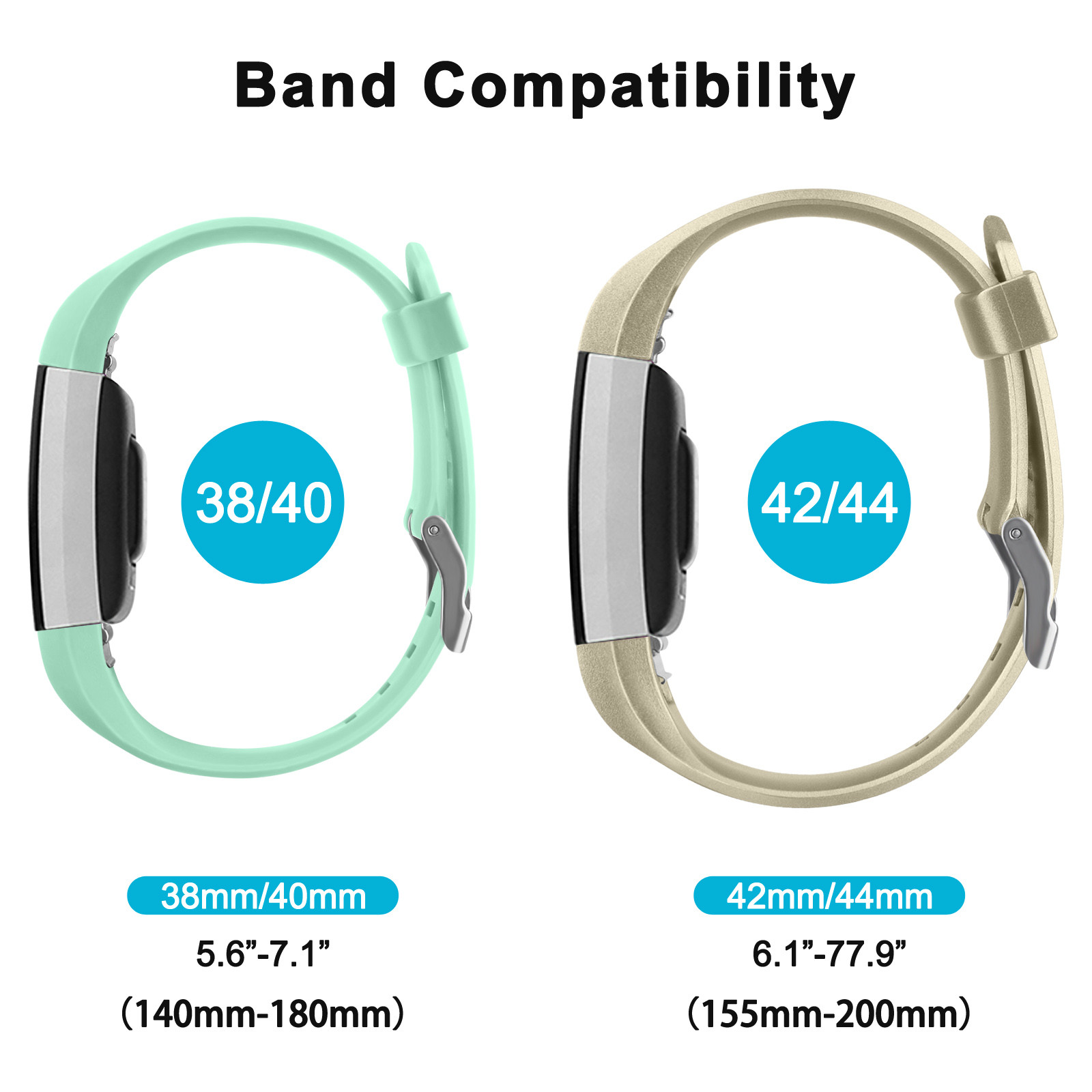 Correa para Fitbit Charge 2, pulsera de reloj, bandas de repuesto de silicona, pulsera para Fitbit Charge 2, accesorios para reloj inteligente