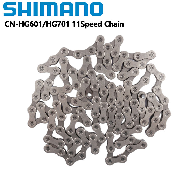 Cadena Shimano HG601 HG701 de 11 velocidades, cadena ULTEGRA DEORE XT 112/116/122/126 eslabones HG CN para cadena de carretera Ultegra 6800 R8000 XT M8000