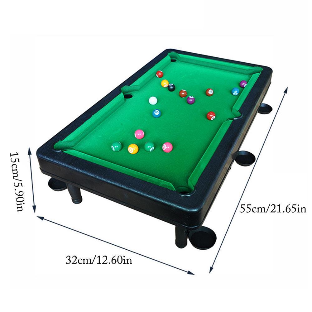 Child Table Tennis Board Games Mini Tabletop Pool Set Famil Party Billiards Game Kids Boys Girl Toy Have Fun Accessories