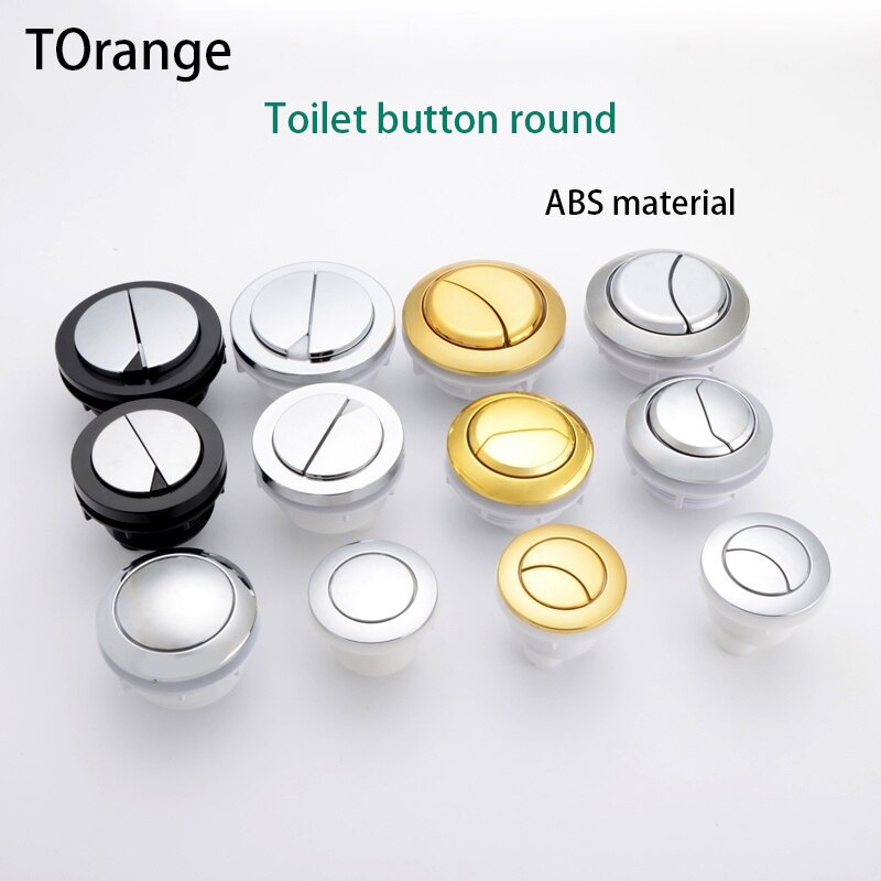 Accessori per pulsanti coprivaso pulsante singolo e doppio rotondo interruttore pulsante coperchio serbatoio wc vecchio stile universale